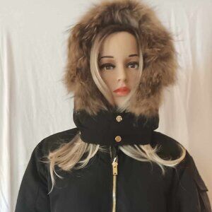 Bomber Down Jacket With Hood